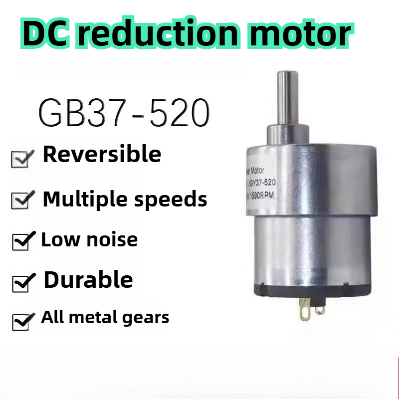 Geared Motor - Motor de Engrenagem DC 12V/24V de