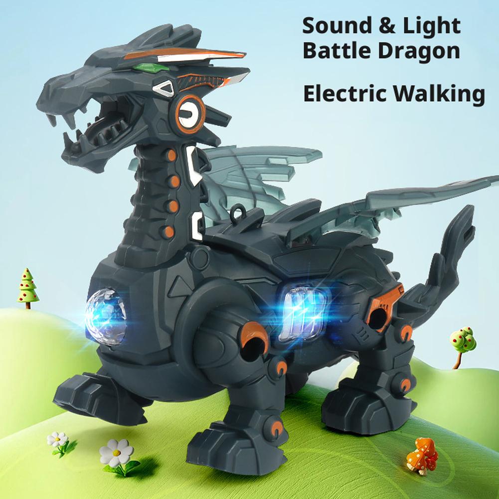 Line Follower Robot - Brinquedo de Dinossauro Mecânico, Robô Dragão