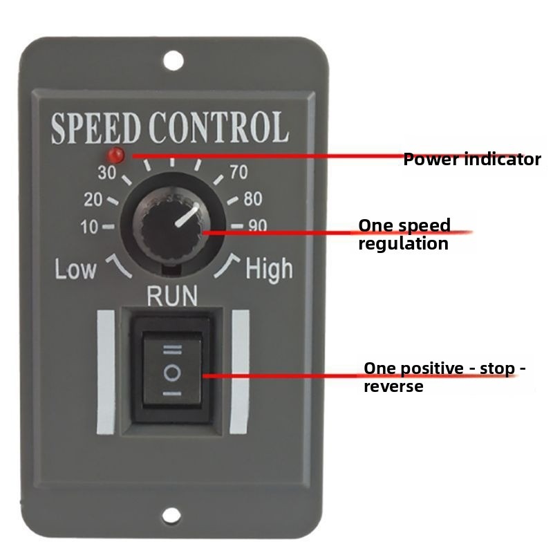 Geared Motor - Controlador de velocidade do motor PWM