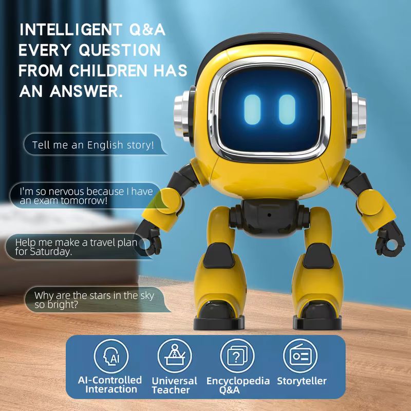 Ros Robot - Brinquedo Robô Inteligente com IA, Chat