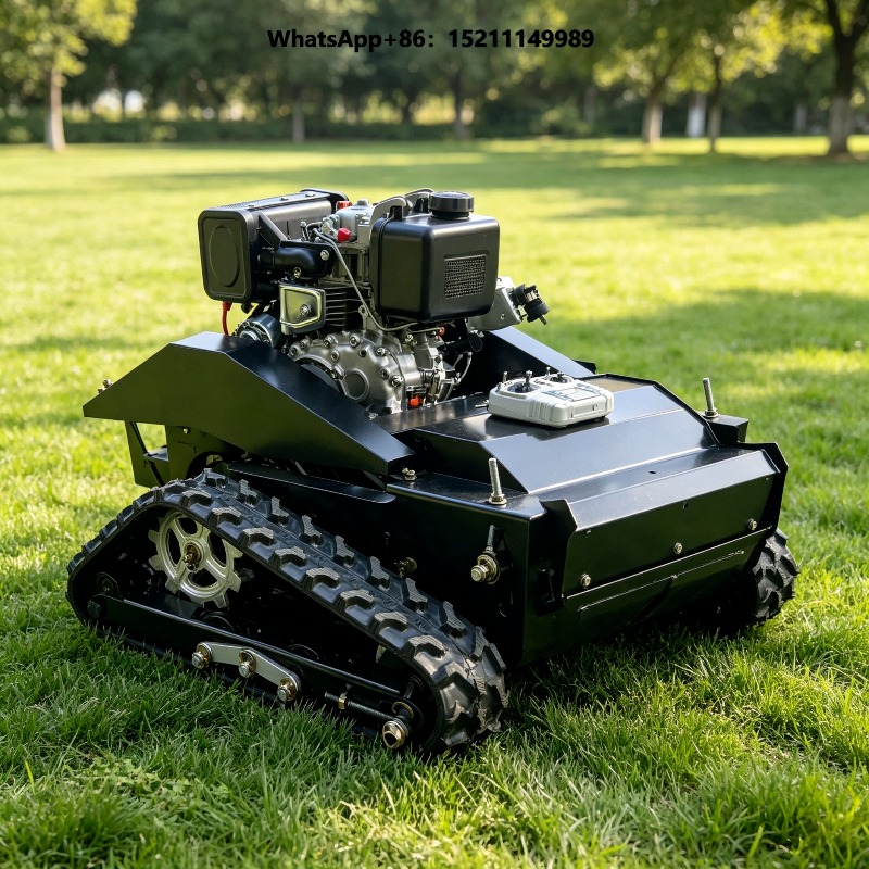 Robot Track - Cortador de grama com lâmina de