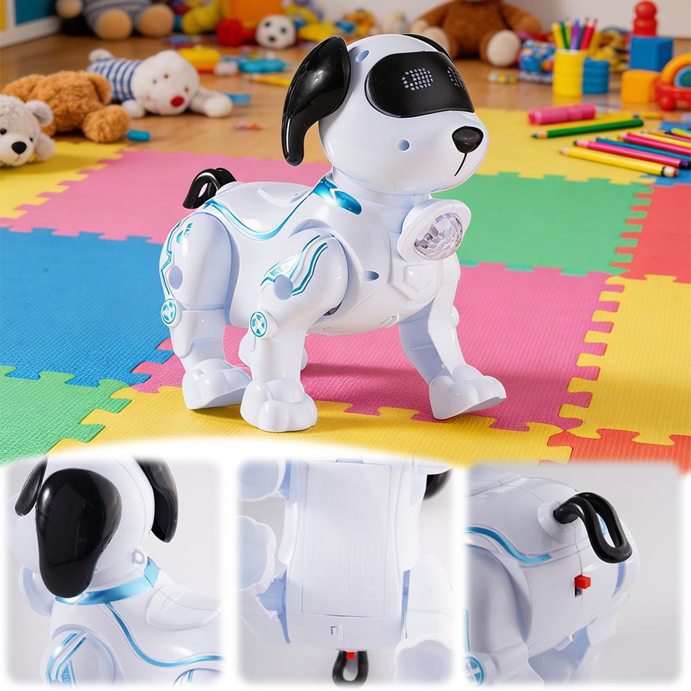 Line Follower Robot - Cachorro Robô RC Eletrônico, Pet Interativo