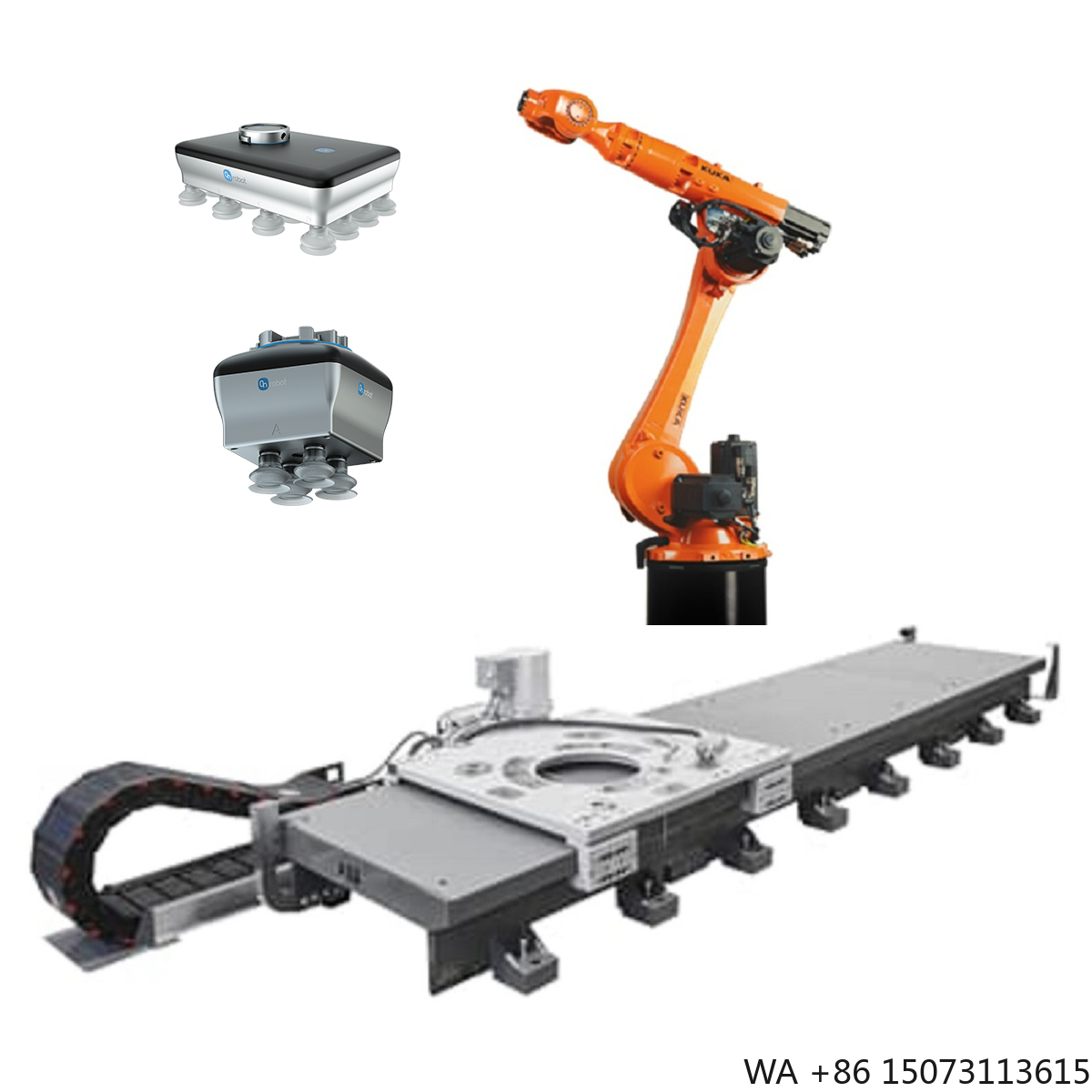 Robot Gripper - Garra Robótica Original para Vácuo para