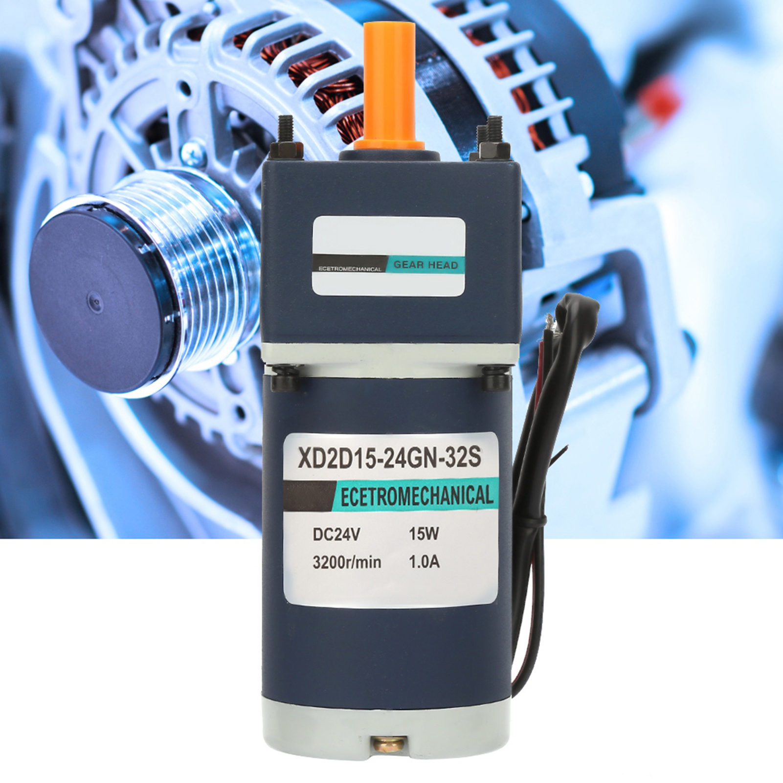 Geared Motor - Motorredutor de Ímã Permanente DC24V 15W