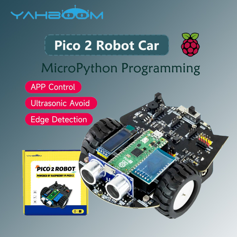 Yahboom raspberry pi pico 2 ro - Robot Car Kit avaliação e preço