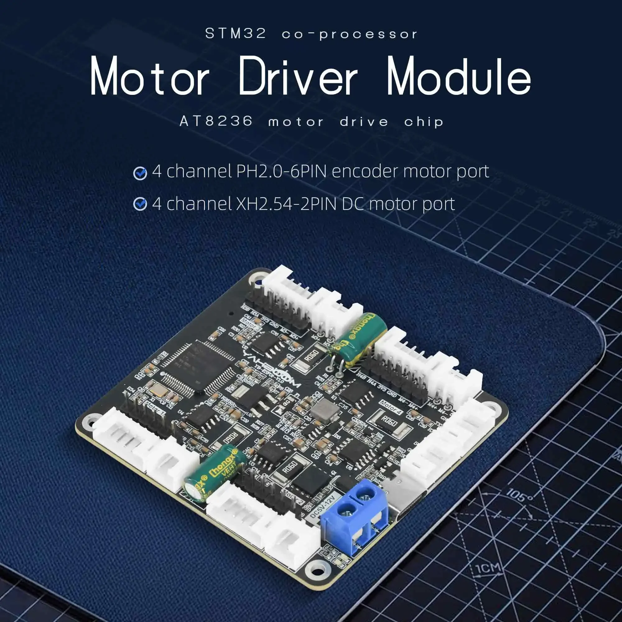 Módulo Driver de Motor com Enc - Motor Driver Module avaliação e preço