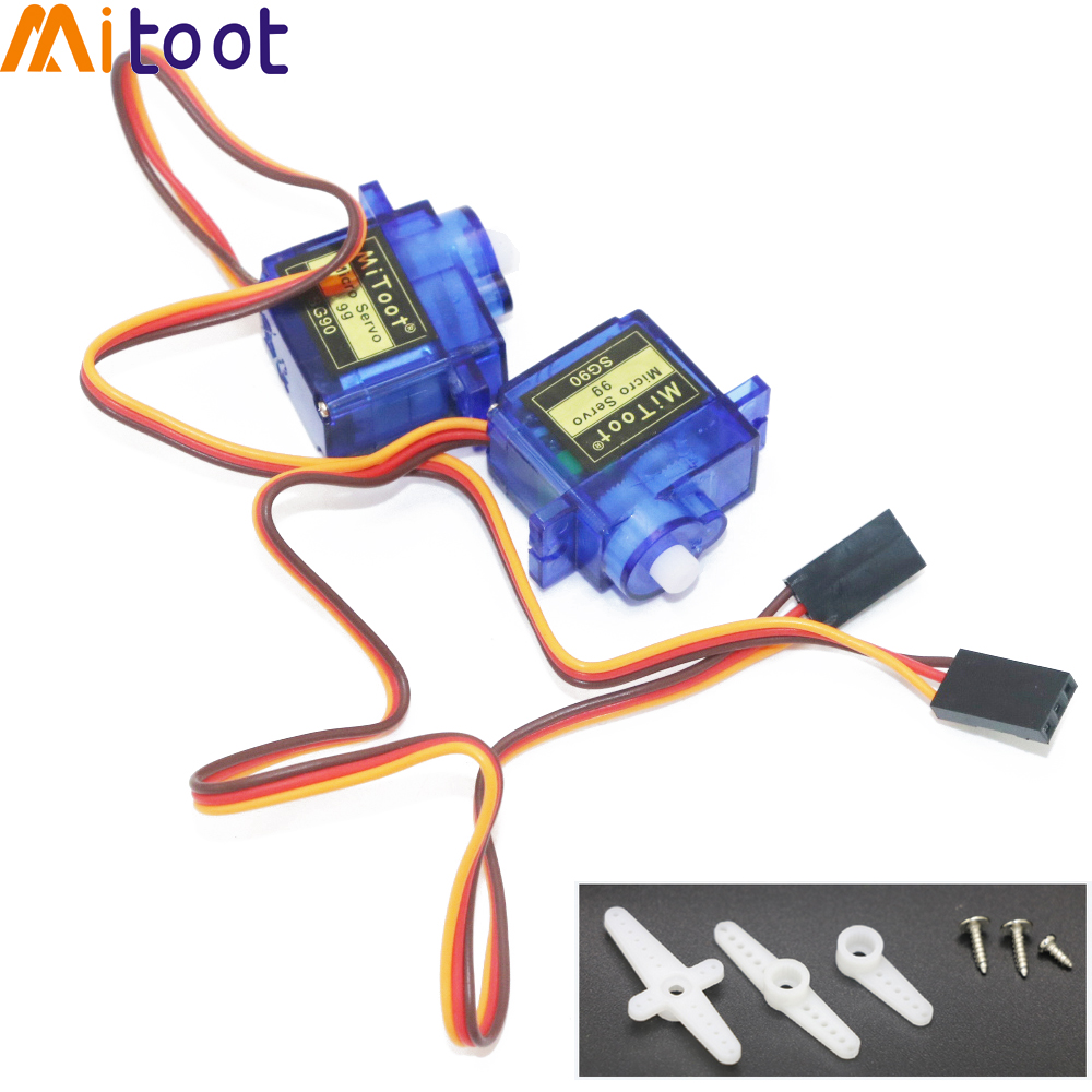 2 peças mitoot rc mini micro 9 - Sg90 Servo avaliação e preço
