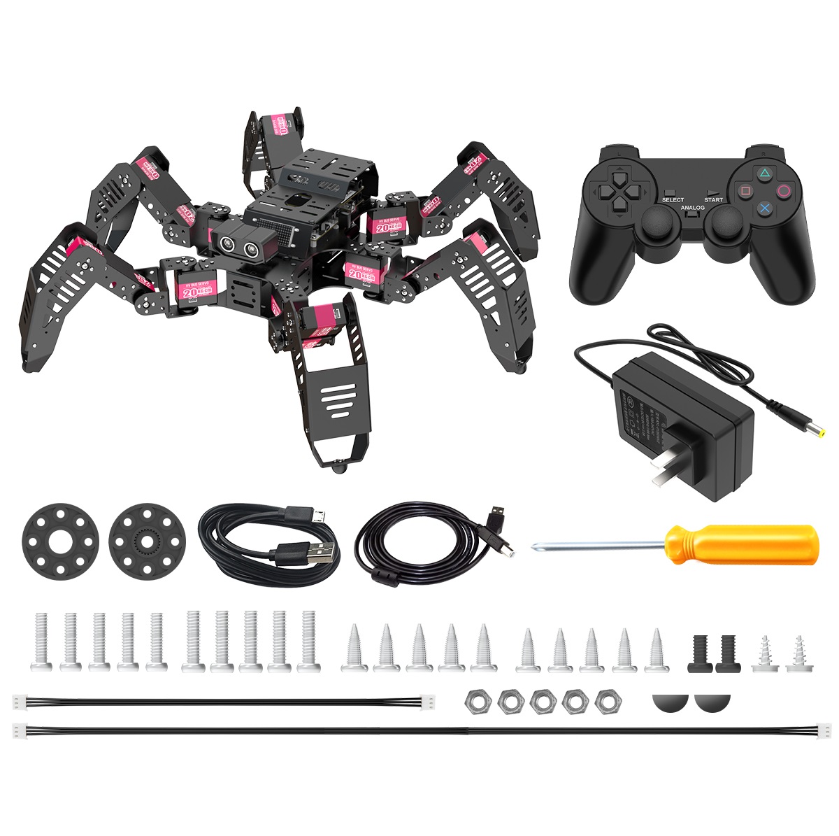 Hiwonder Spiderbot Robô Biônic - Robotics Kit avaliação e preço