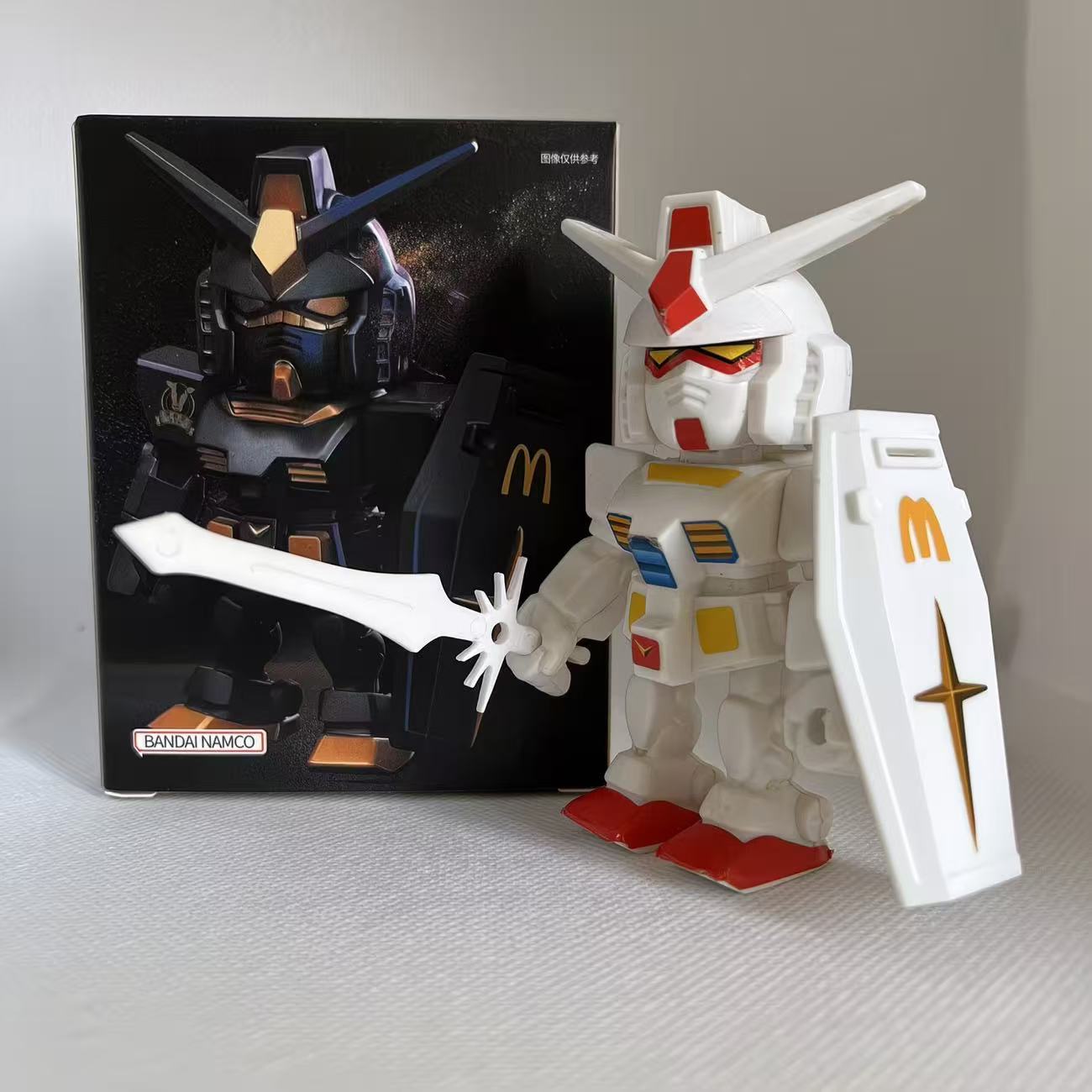 Figura McDonald Gundam Qmsv Rx - Robot Car Kit avaliação e preço