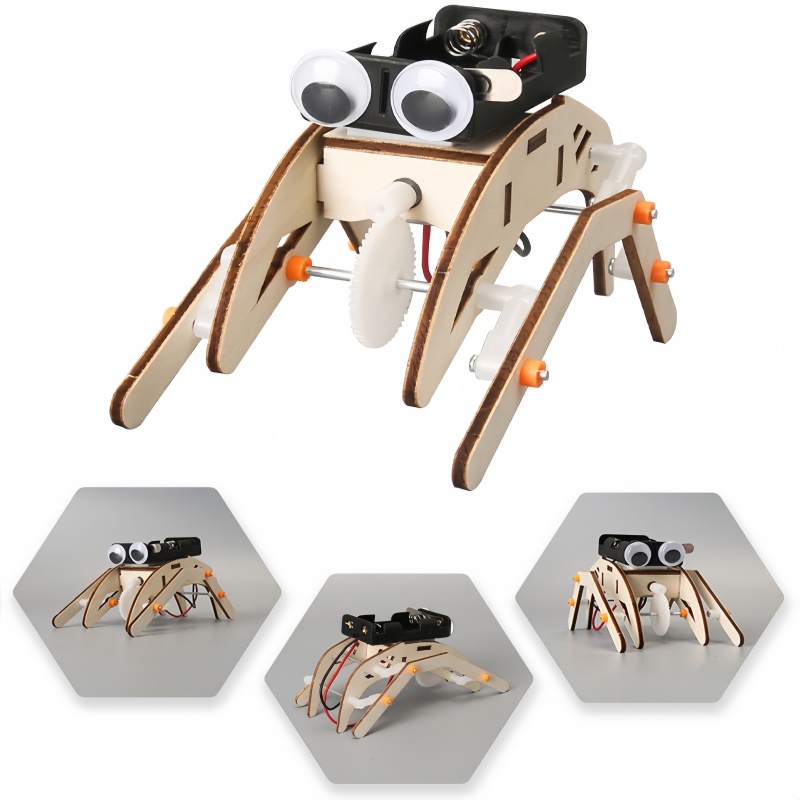 Robô Aranha Andante Feito à Mã - Line Follower Robot avaliação e preço
