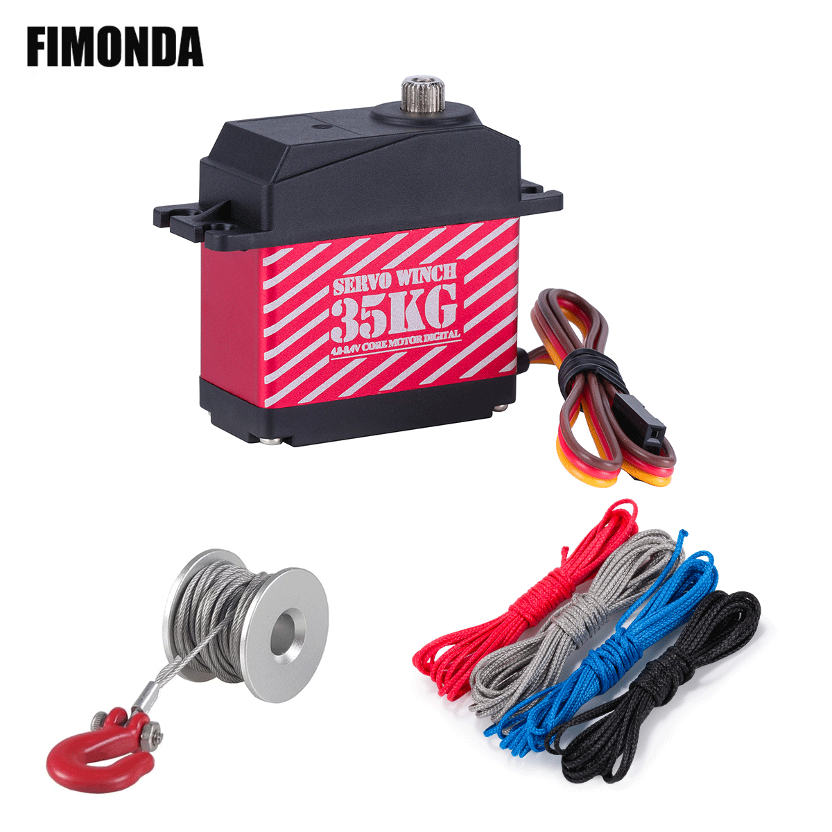 Servo Digital 35KG 360 °   Gra - Line Follower Robot avaliação e preço