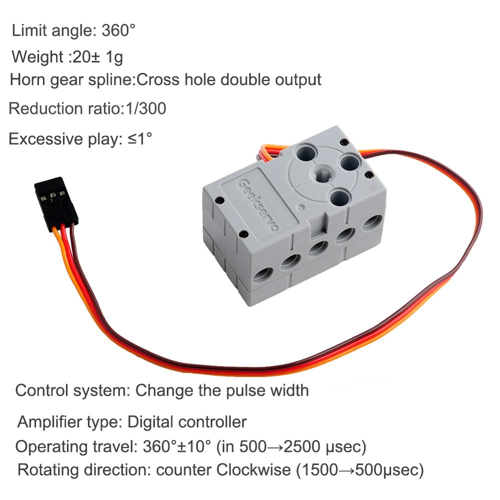 1/2/4PCS Servo Geek de 2KG, Se - Microbit avaliação e preço