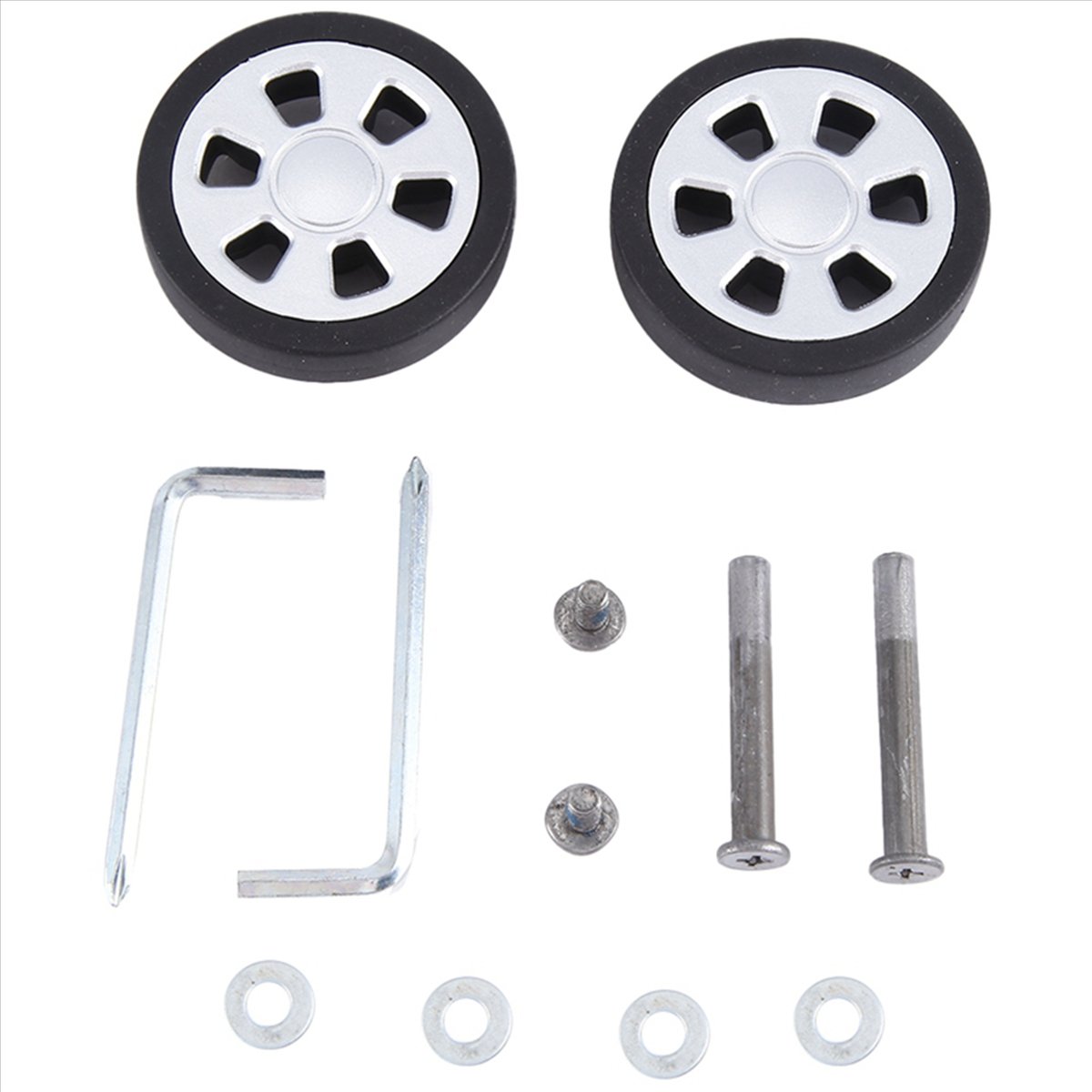 Abqr 55x13mm conjunto de 2 rod - Caster Wheel avaliação e preço