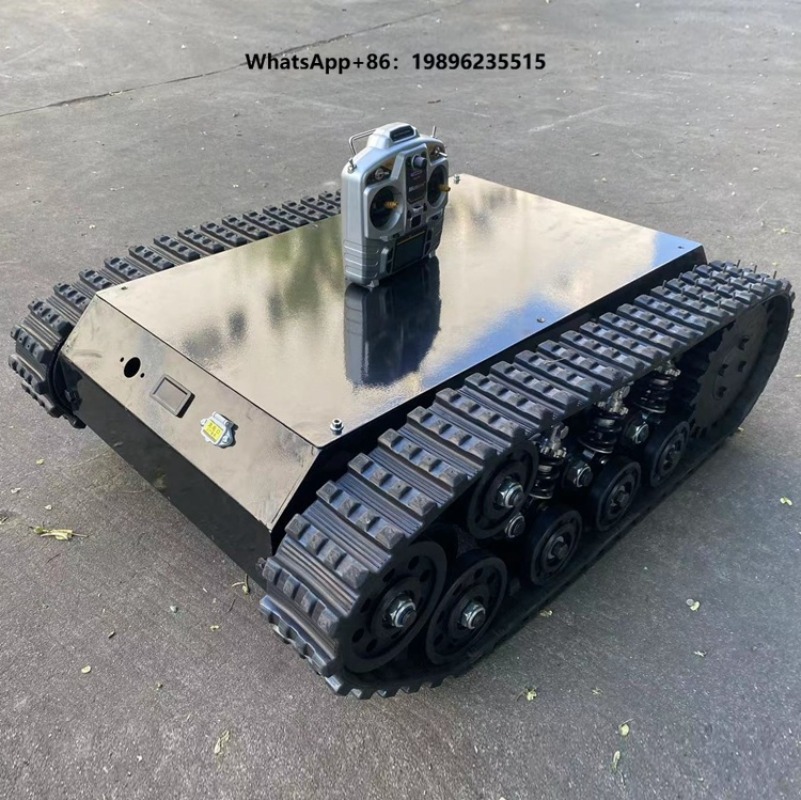 Chassi de Esteira Elétrico com - Tracked Robot Chassis avaliação e preço