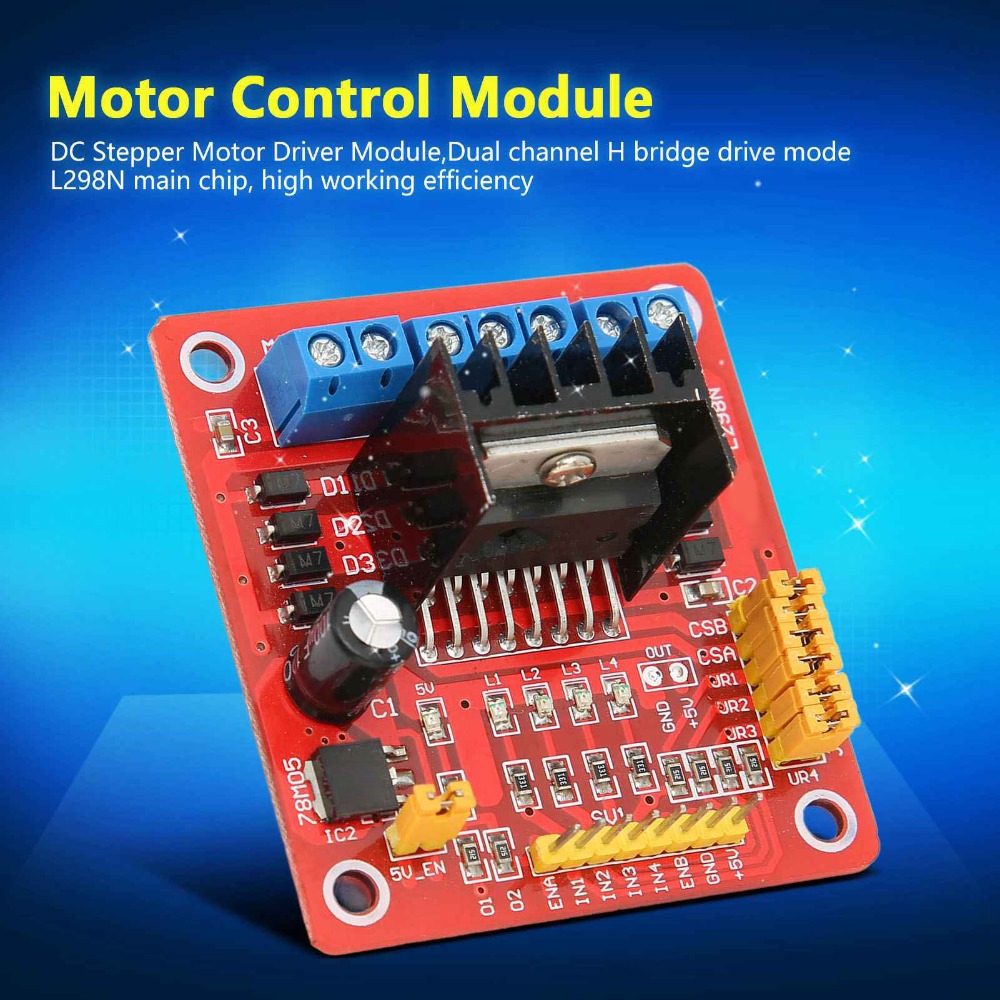 Módulo Driver de Motor de Pass - L298N Module avaliação e preço