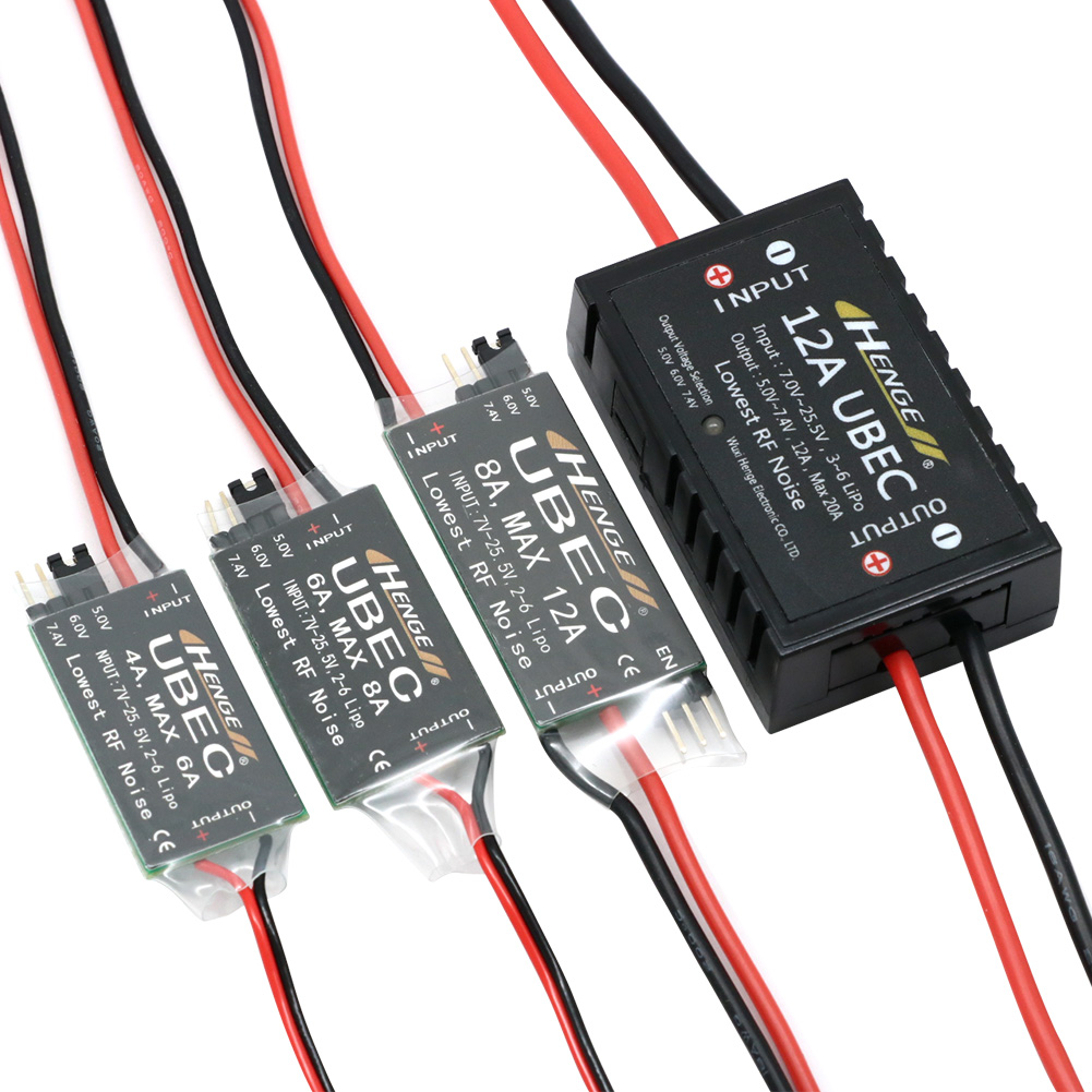 HENGE BEC 4A 6A 8A 12A UBEC 5V - Tracked Robot Chassis avaliação e preço