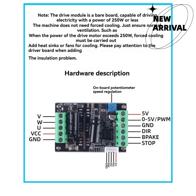 Módulo de controle trifásico P - Motor Driver Module avaliação e preço
