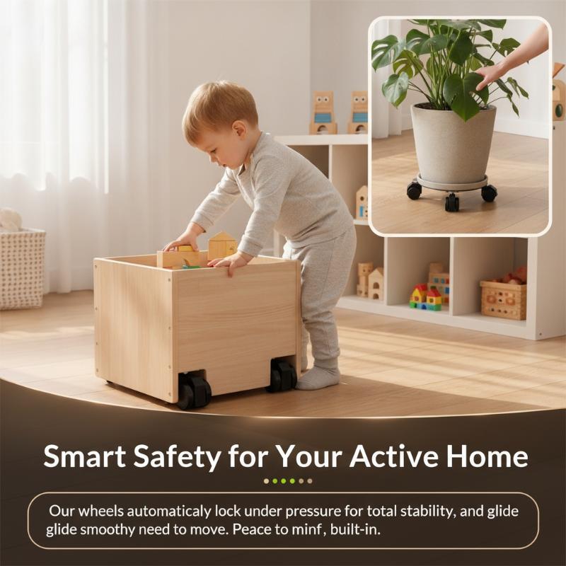 Rodízios com travamento automá - Caster Wheel avaliação e preço