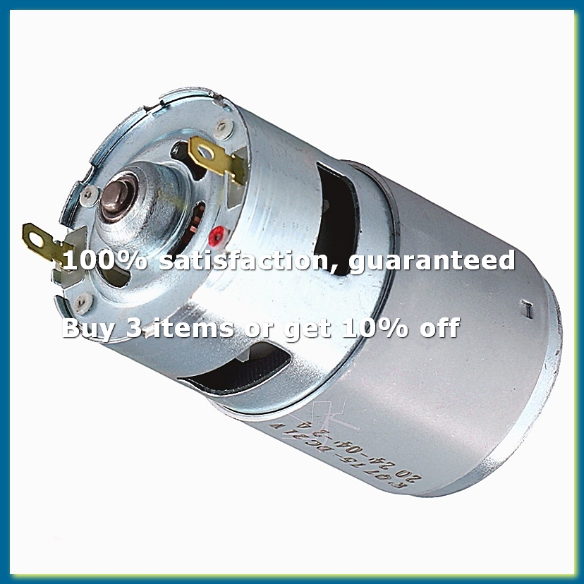 Motor DC 775 21V Pequeno com E - Dc Motor avaliação e preço
