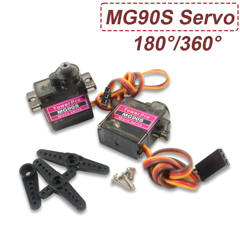 1/2/4 Peças SG90 MG90S 9g Mini - Sg90 Servo avaliação e preço